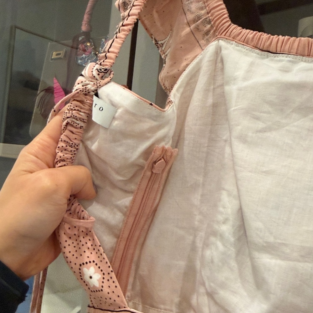 Sandro Pink Paisley Dress - Picture 7 of 8